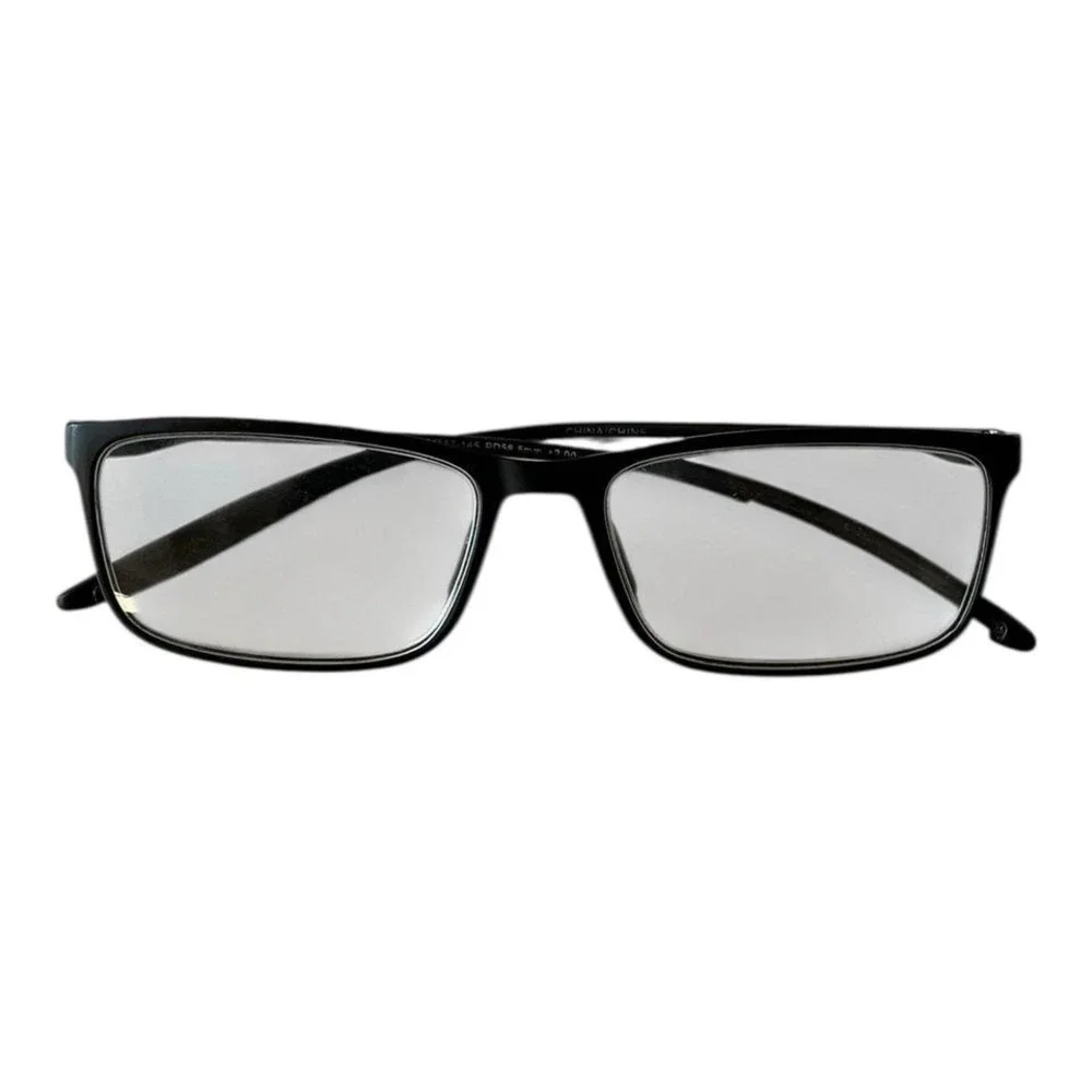Foster Grant - Reading Glasses 2-Pack (+2.00) - Black Rectangle Frames